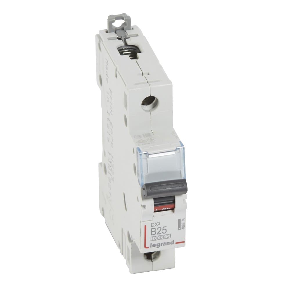 Legrand DX3 Автоматический выключатель 1P 25A (B) 10kA/16kA 408874 — миниатюра 3