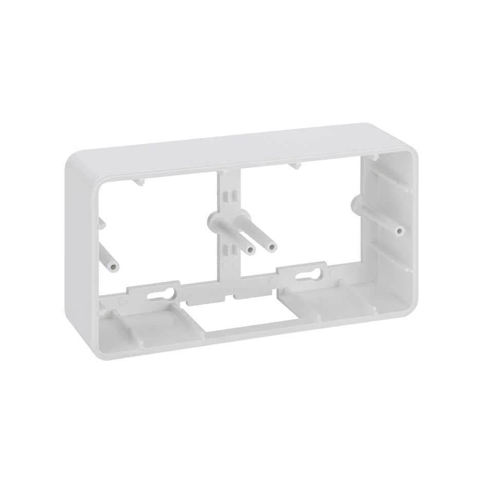 Simon Connect Белая Коробка для наружного монтажа на 2 модуля K45 R450-9
