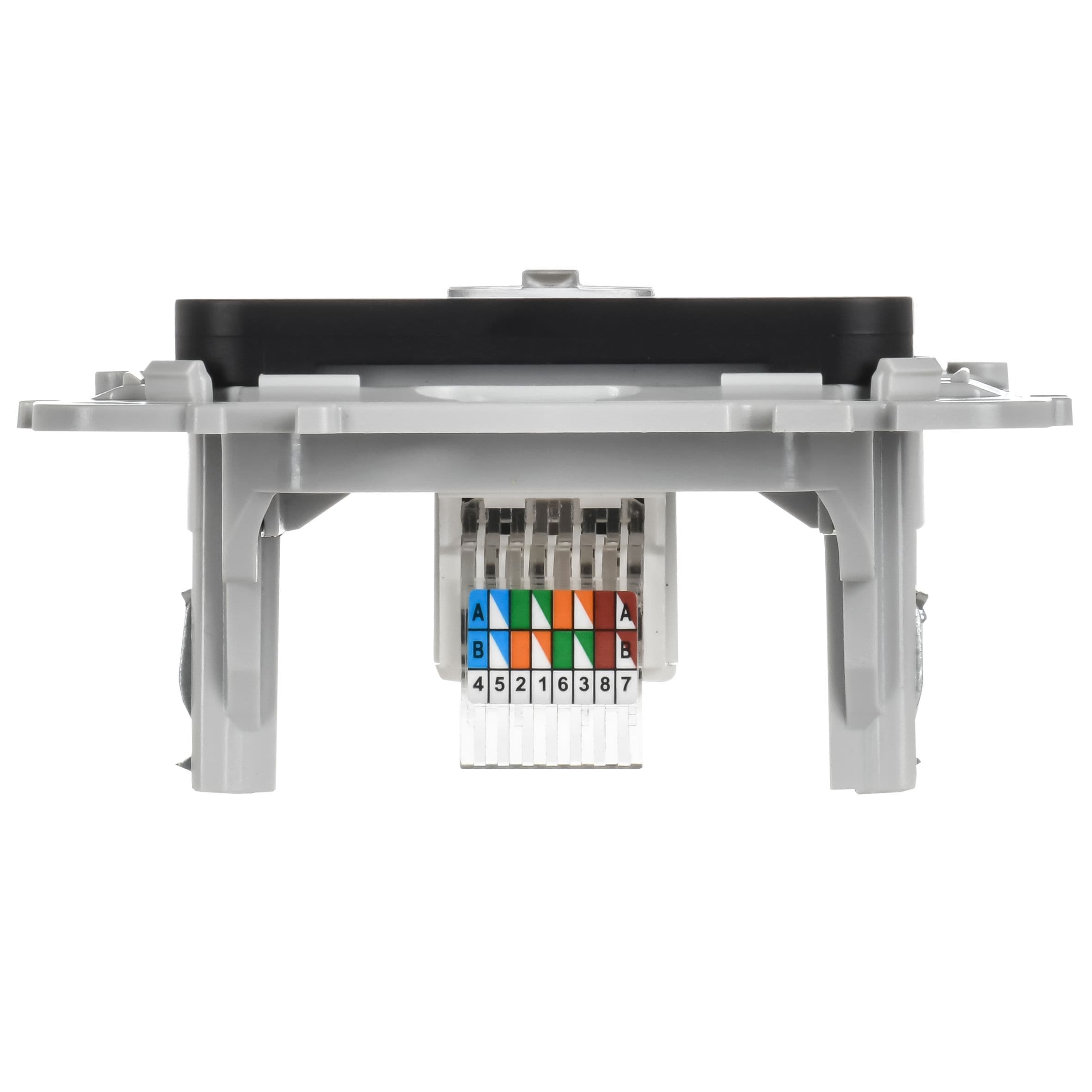 IEK FLITE Черный Розетка компьютерная RJ45 категория 5Е UTP — миниатюра 4