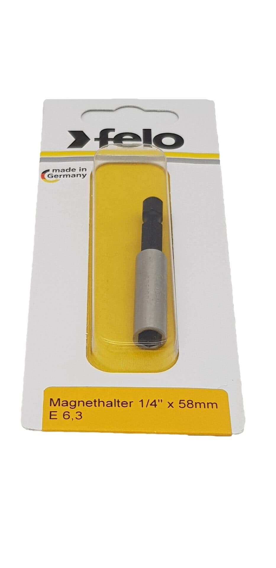 Felo Битодержатель магнитный 1/4", 58 мм на блистере 03810396 — миниатюра 3