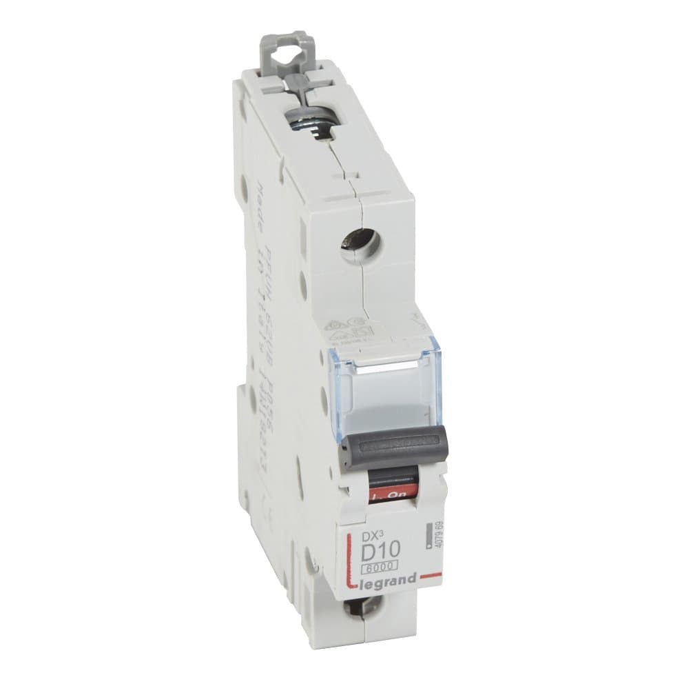 Legrand DX3 Автоматический выключатель 1P 10A (D) 6000/10kA 407969 — миниатюра 3