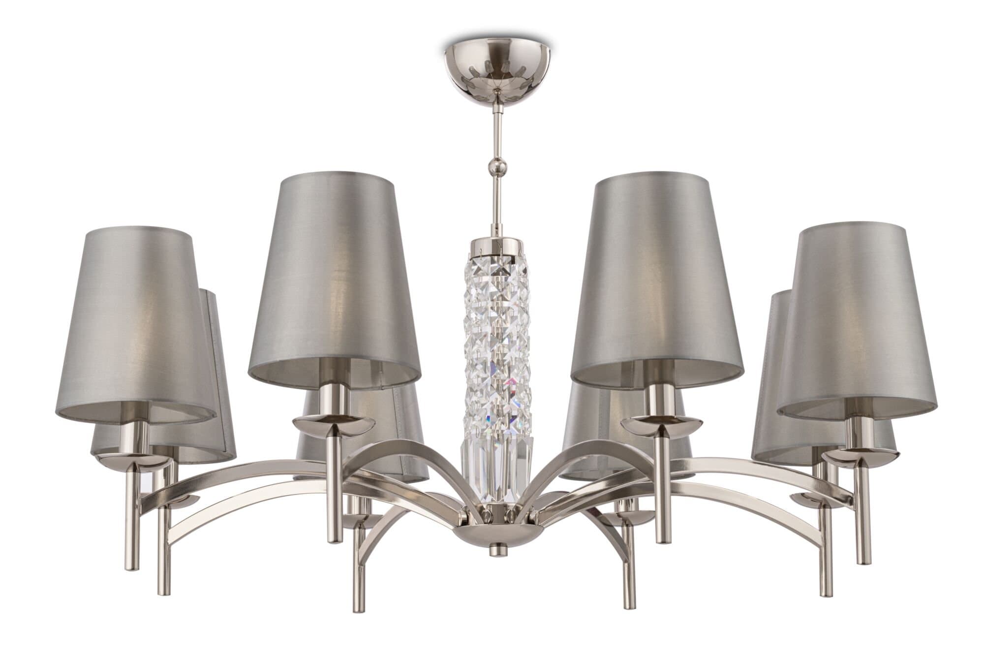 Maytoni Modern Krona Никель Люстра MOD076PL-08N — миниатюра 2
