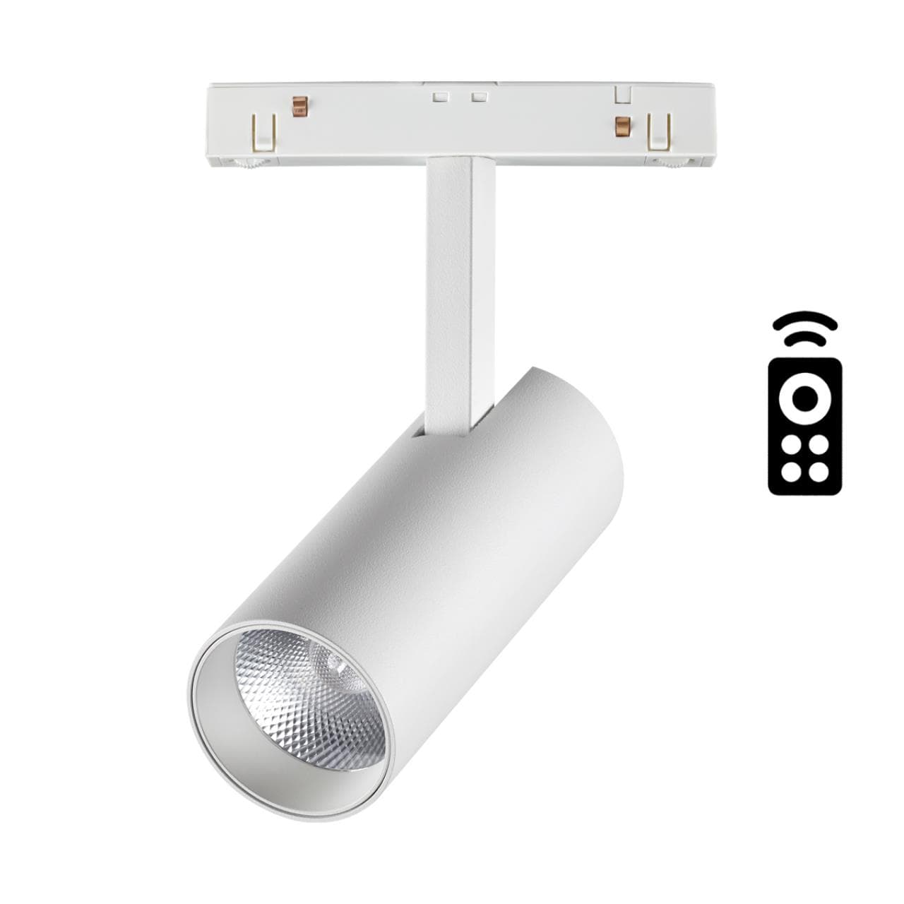 Novotech 358629 SHINO NT21 000 белый Трековый низковольтный св-к диммируемый с ДУ, со сменой цв.температуры IP20 LED 3000~6500К 12W 48V FLUM