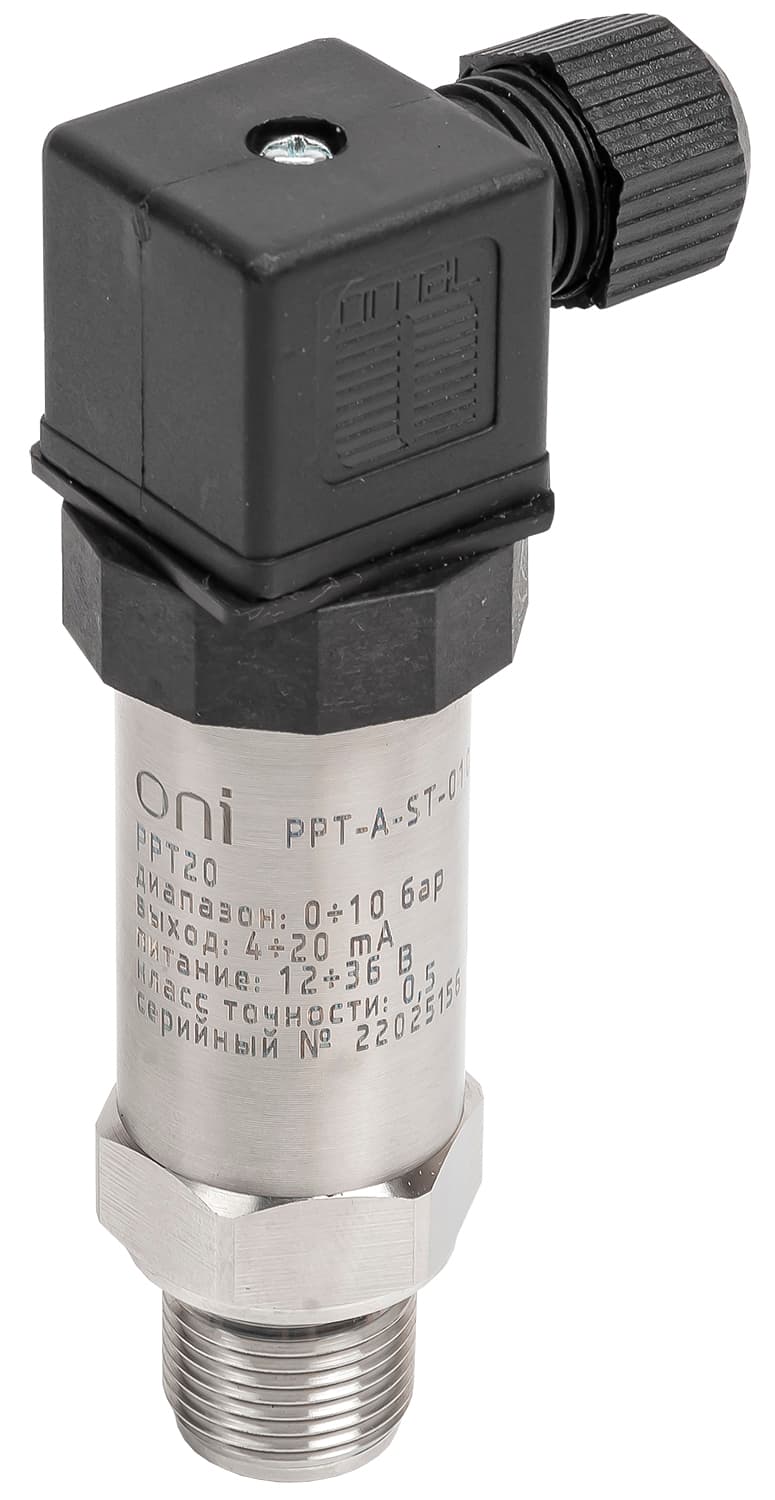 IEK Преобр. давл. PPT20 0,5% 0-10Бар 4-20мА M20 DIN43650