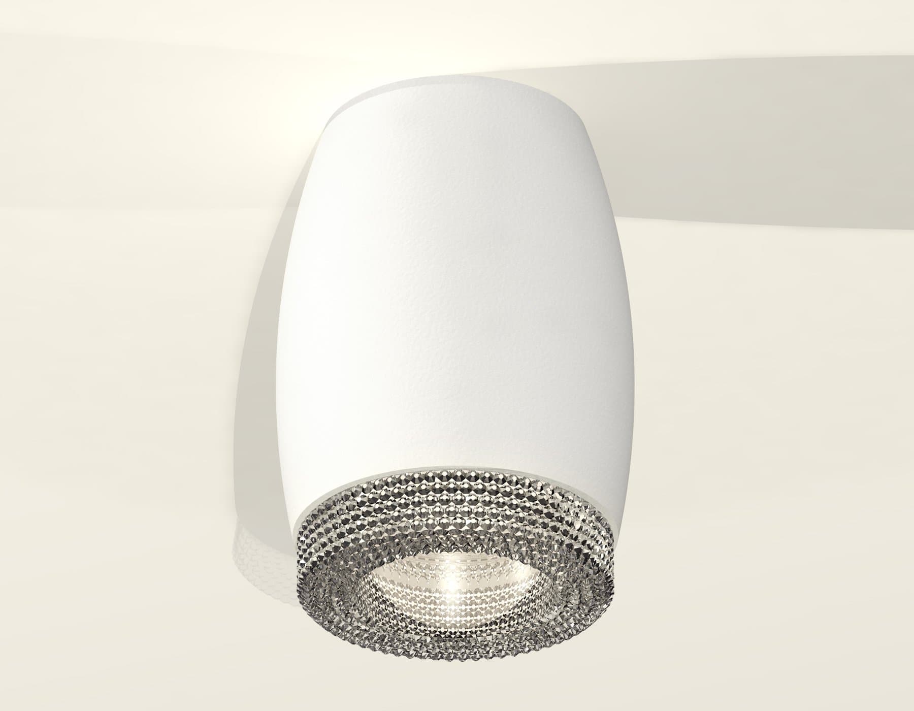 Ambrella Комплект накладного светильника XS1122010 SWH/CL белый песок/прозрачный MR16 GU5.3 (C1122, N7191) — миниатюра 2