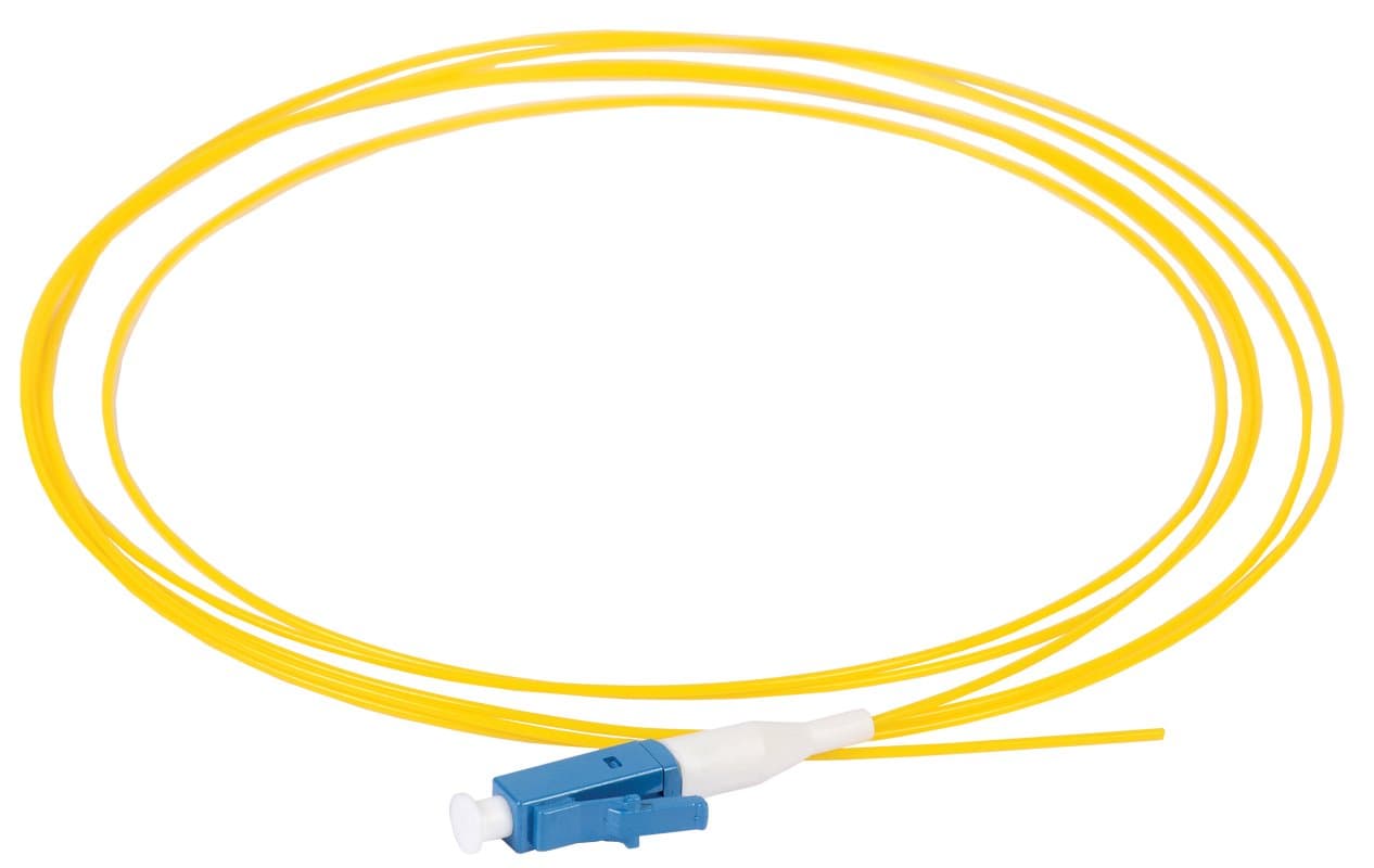 IEK ITK Оптический пигтеил, (SM), 9/125 (OS2), LC/UPC, LSZH, 1,5м FPT09-LCU-C1L-1M5 — миниатюра 2