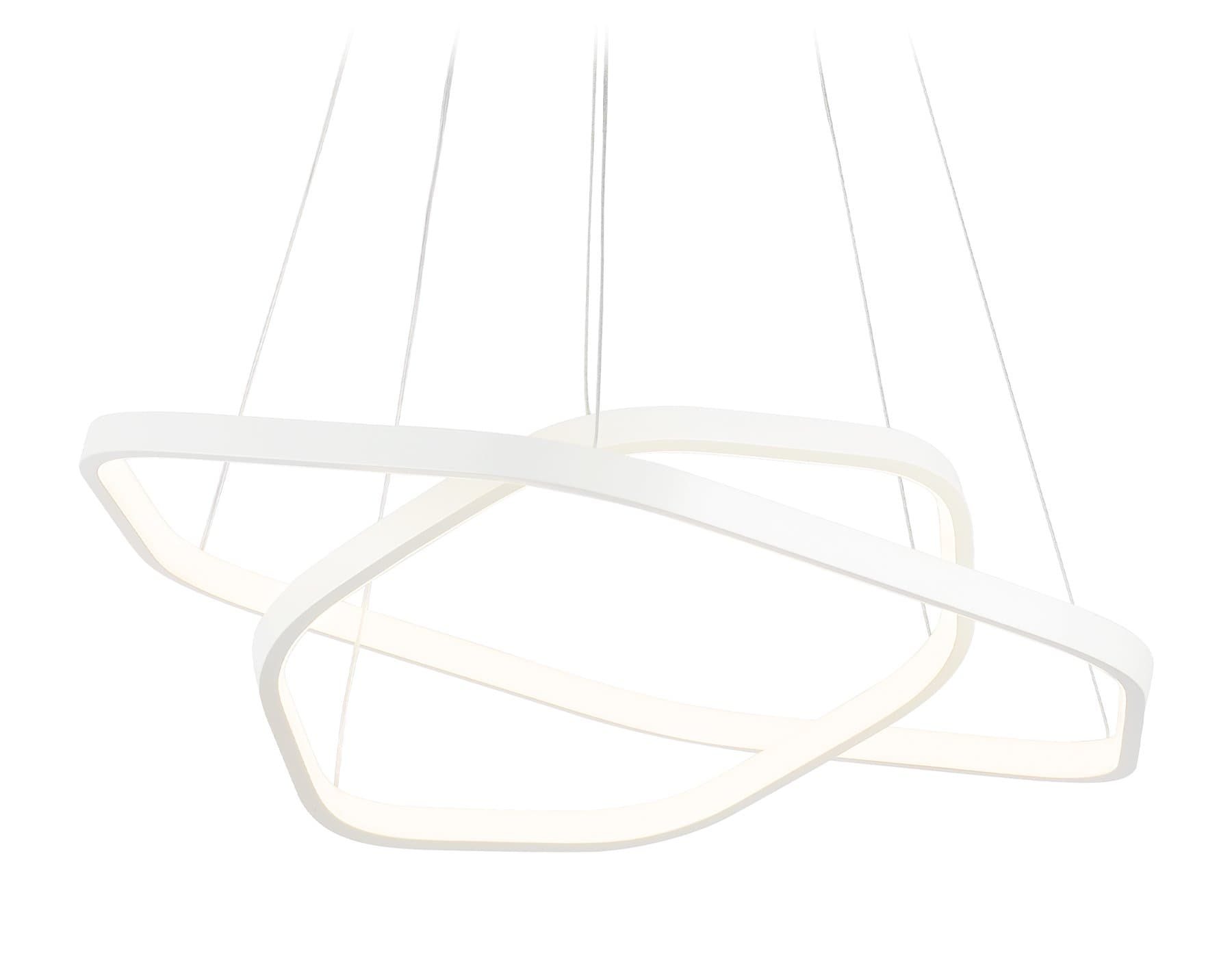 Ambrella Подвесной светодиодный светильник FL360/2 WH белый 4200K 48W D400/600*1200 (без ПДУ)