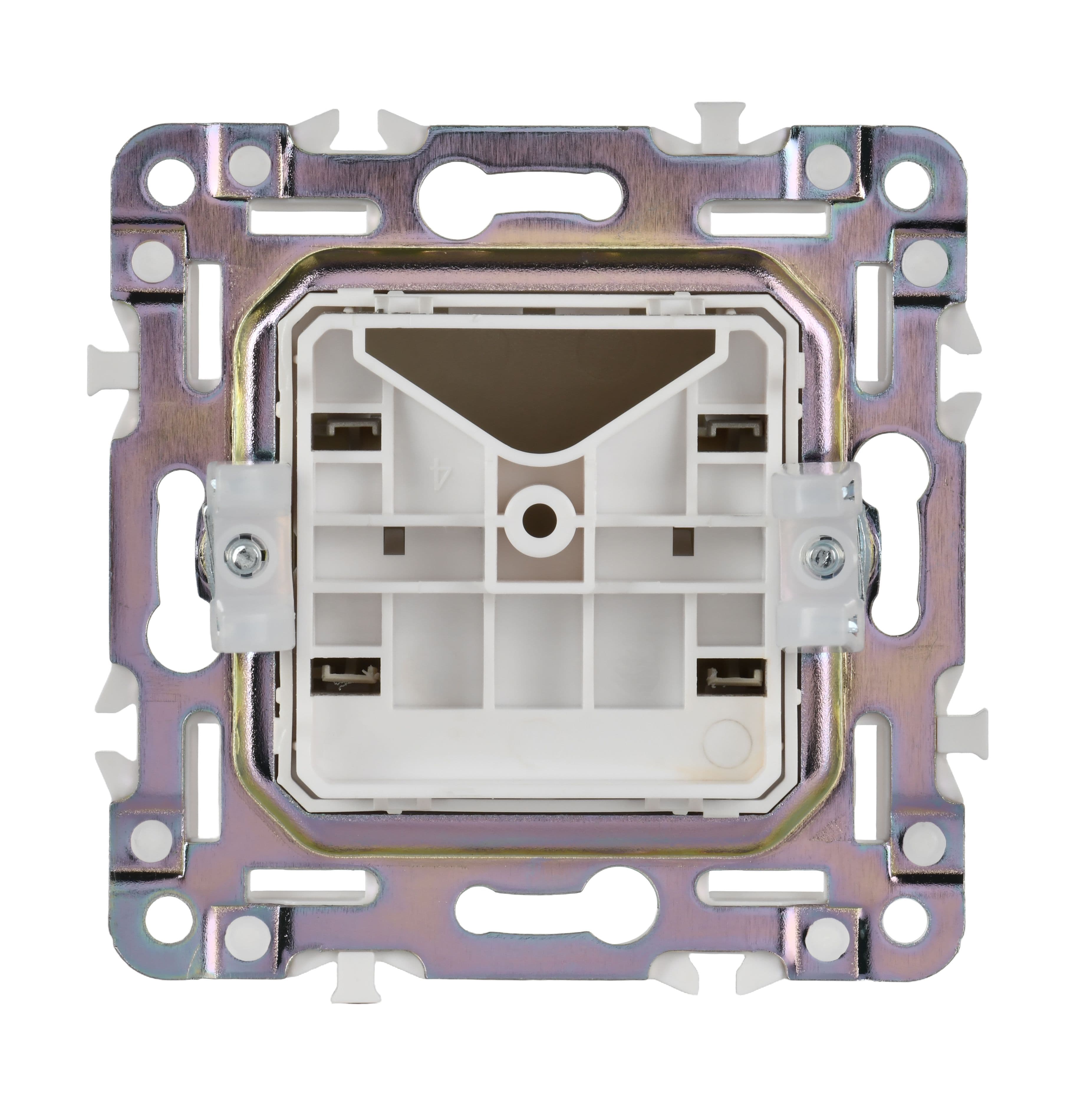 IEK SKANDY Серебряный Вывод кабеля SK-O01S — миниатюра 7
