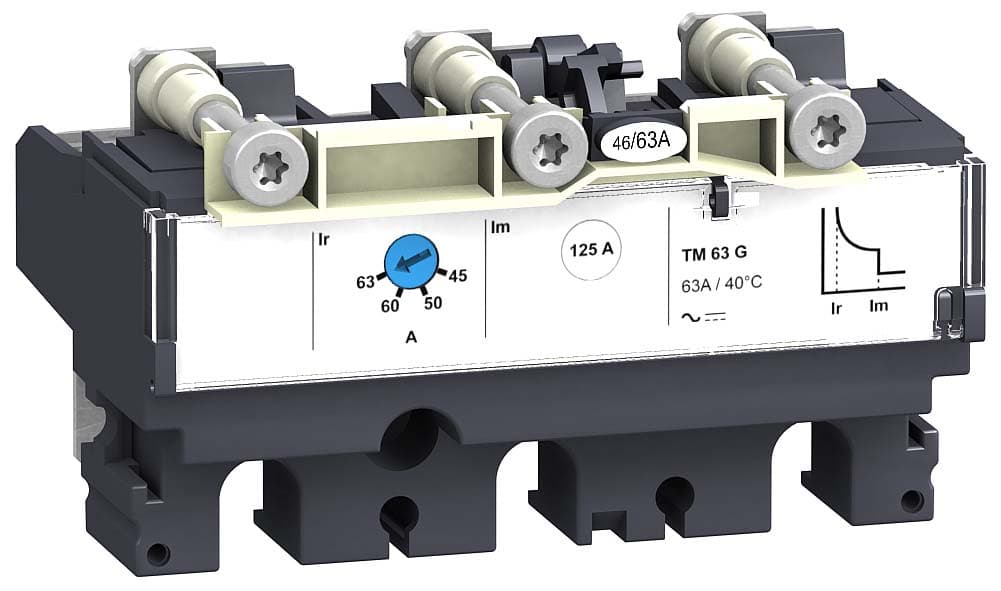 SE Compact NSX 3P3T TM25G Расцепитель для NSX100-250 LV429154 — миниатюра 2