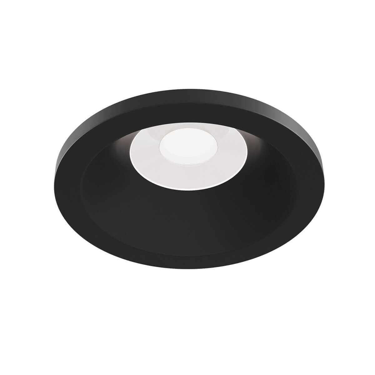 Maytoni Technical Zoom Черный Встраиваемый светильник GU10 50W DL032-2-01B