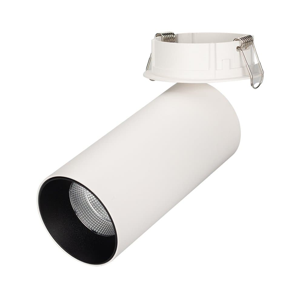 Arlight Светильник SP-POLO-BUILT-R65-8W Warm3000 (WH-BK, 40 deg) (IP20 Металл, 3 года) 027255 — миниатюра 1