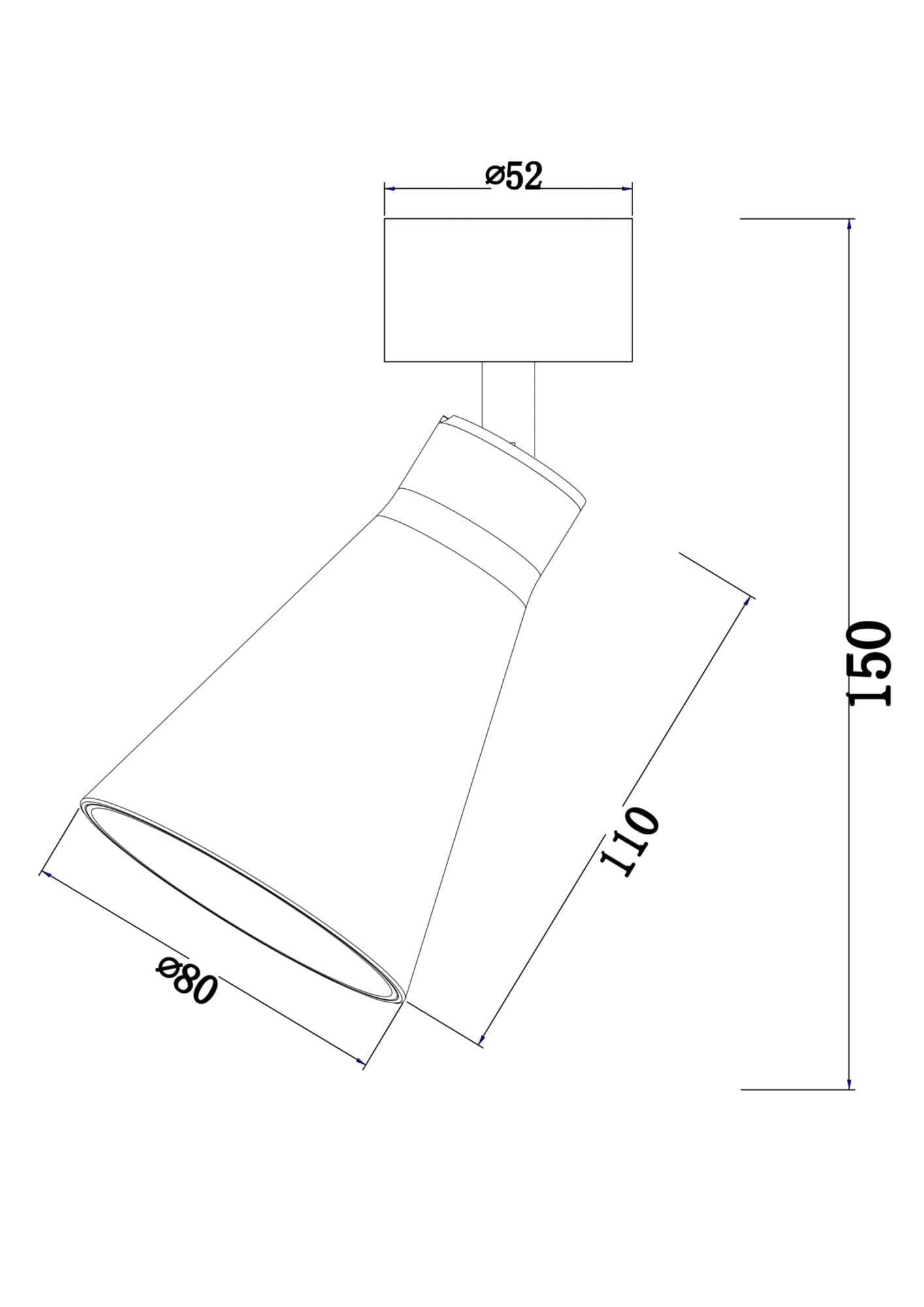 Maytoni Ceiling & Wall Virar Белый Потолочный светильник C061CL-01W — миниатюра 4