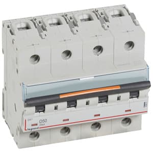 Legrand DX3 Автоматический выключатель 4P 50A (D) 25кА 409851 — миниатюра 2