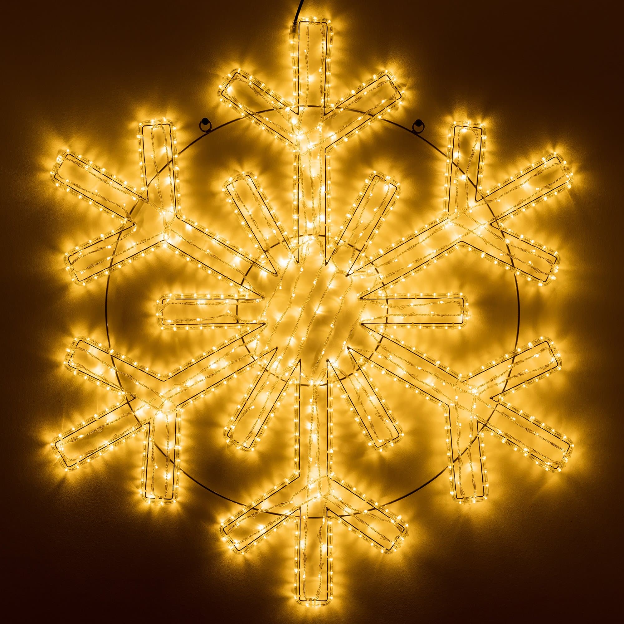 Arlight Фигура ARD-SNOWFLAKE-M11-1250x1200-604LED Warm (230V, 36.5W) (Ardecoled, IP65) 034261 — миниатюра 5