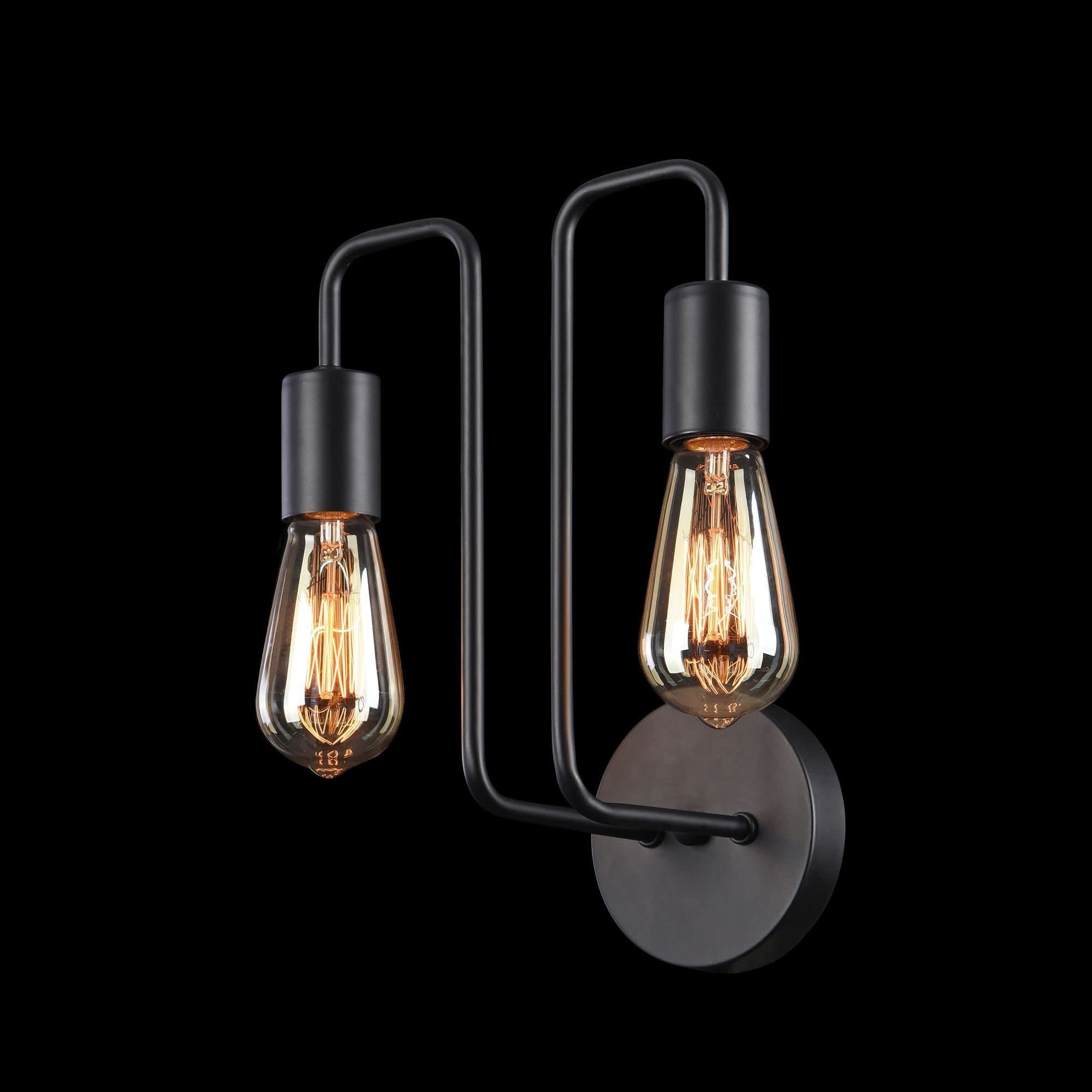 Maytoni Loft Gilbert Черный Бра 2xE27 60W T532WL-02B — миниатюра 7