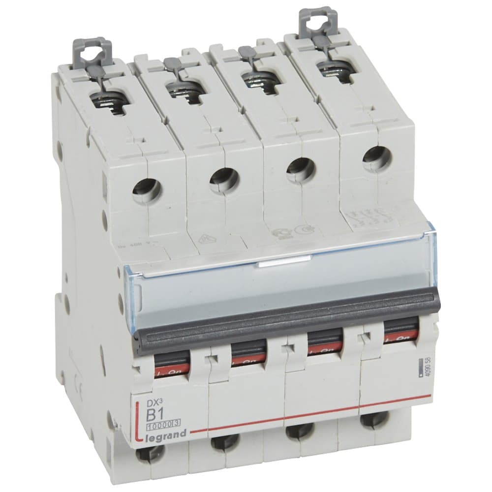 Legrand DX3 Автоматический выключатель 4P 1A (B) 10kA/16kA 409058