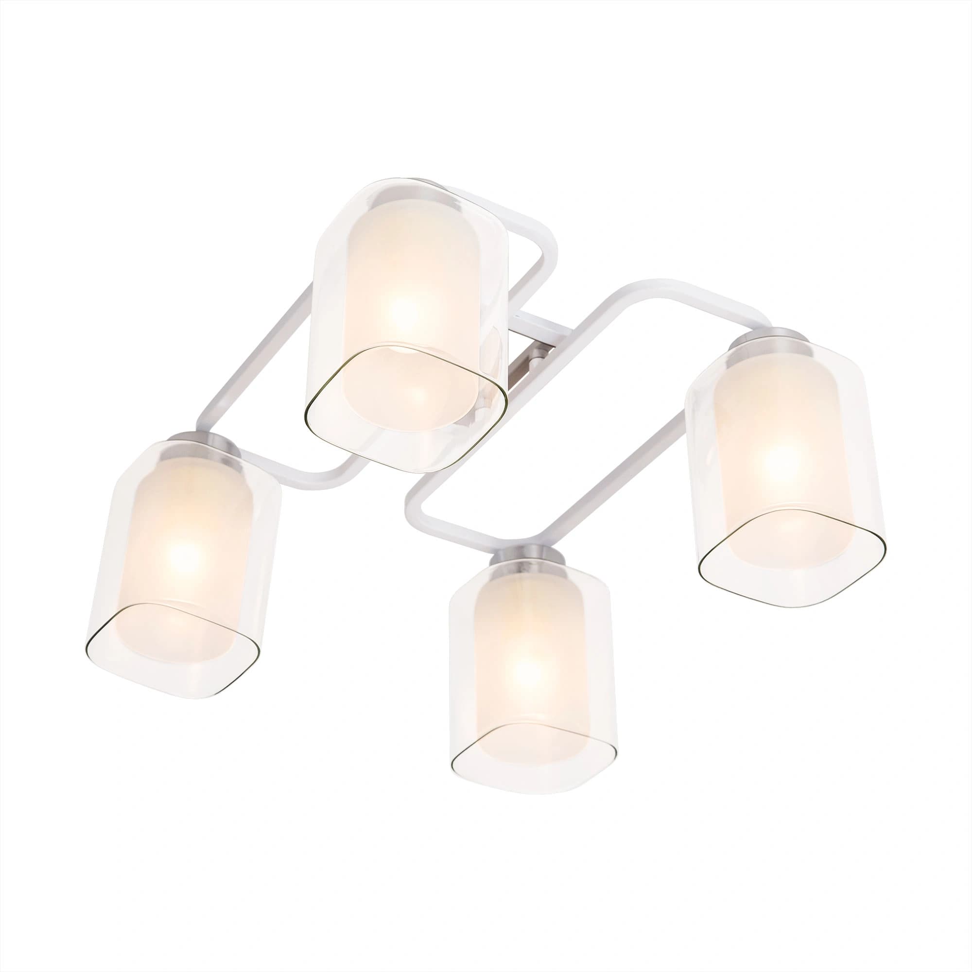 Citilux CL159240 Румба Белый+Хром Люстра