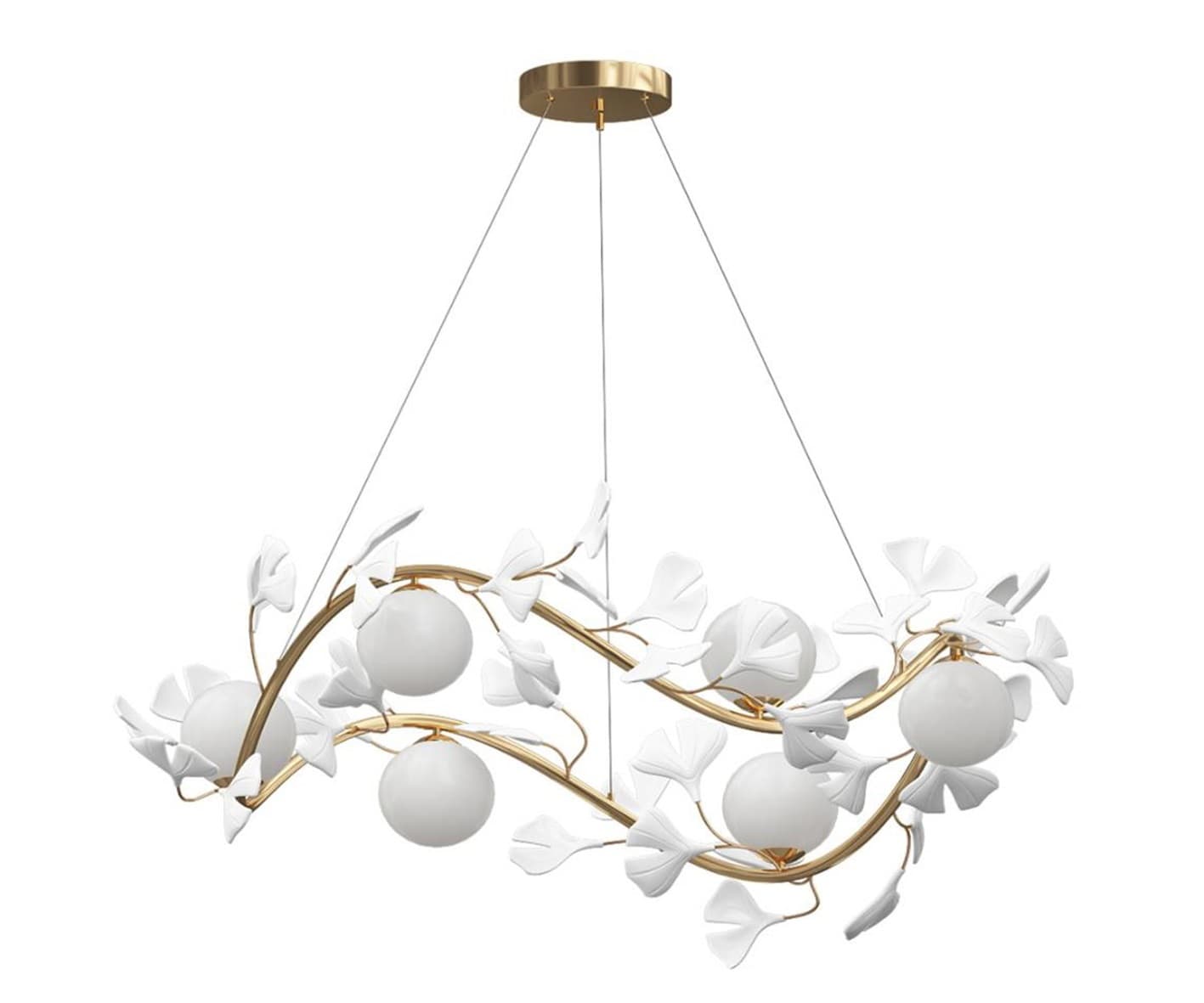 Kink Light 07867-6B,33 Подвес Аста золото d75 h150 G9 6*10W