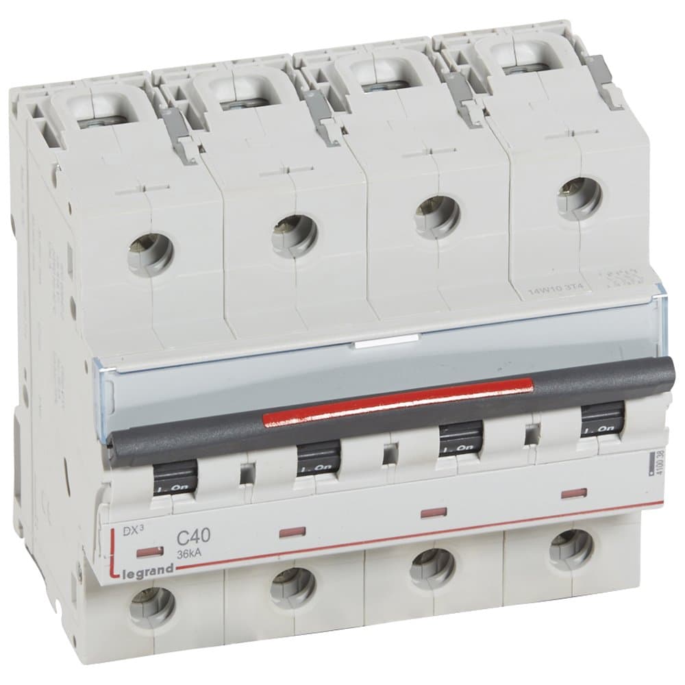 Legrand Автоматический выключатель DX3 40A 4п 36кА 410038