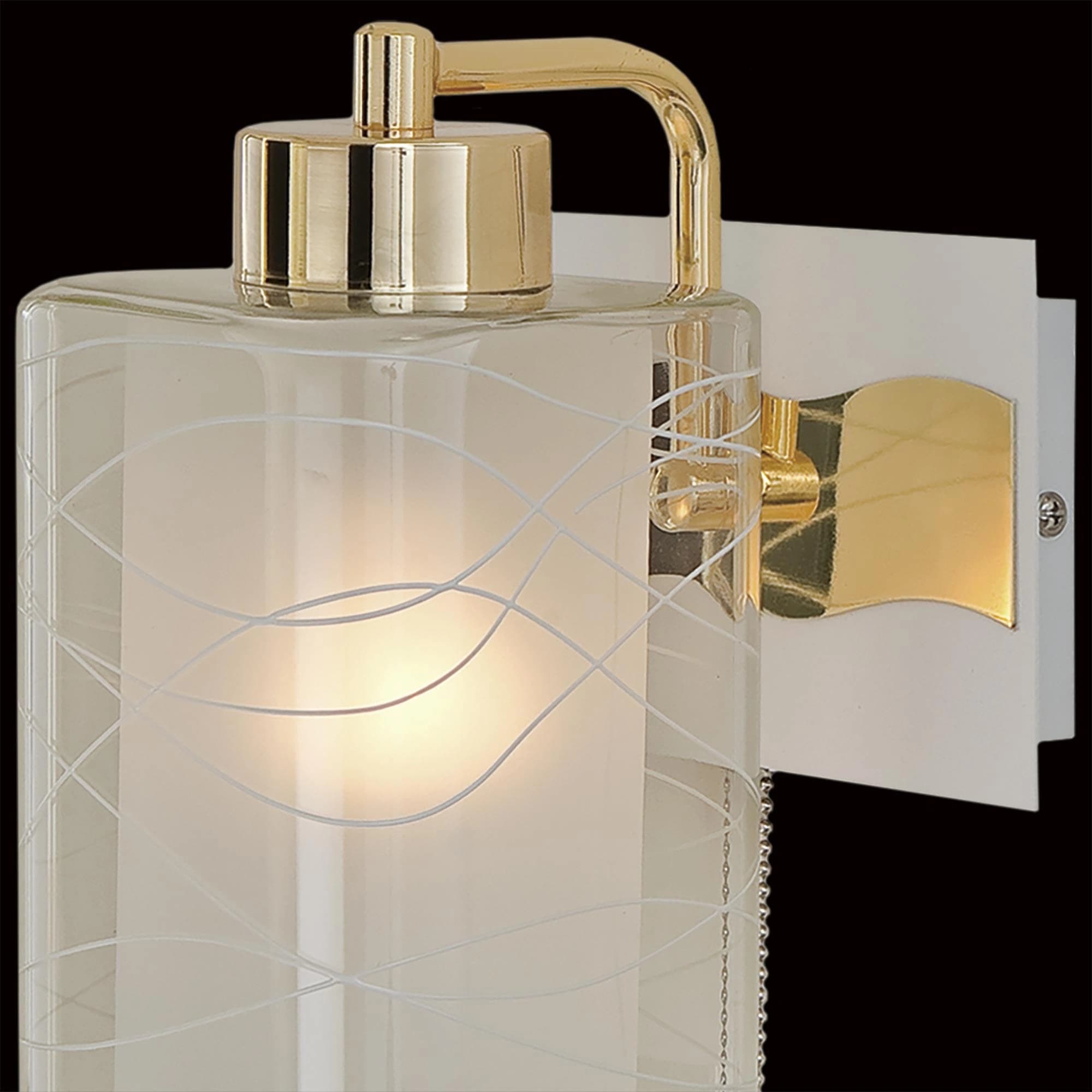 Citilux CL160312 Прима Белый+Золото Светильник Бра — миниатюра 3