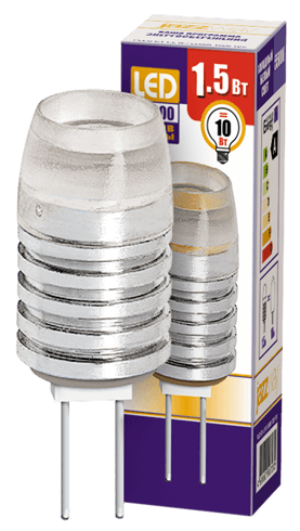 Jazzway Лампа PLED-G4/ BL5 1.5w 5500K 1220  12V AC/DC .1021182 — миниатюра 2