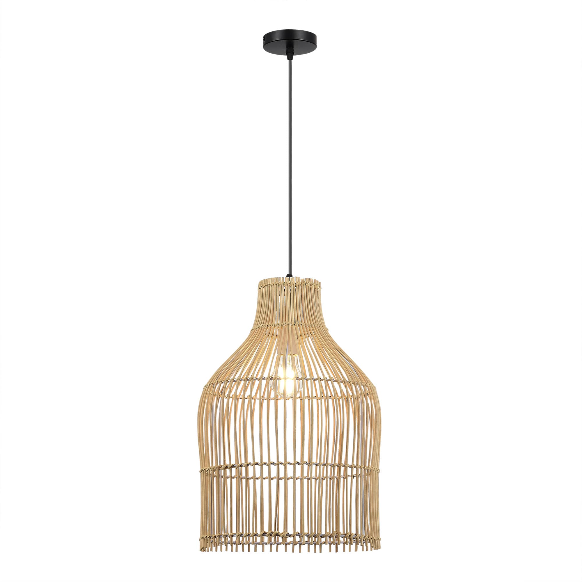 ST Luce SL1513.523.01 Светильник подвесной Белый/Бежевый E27 1*40W
