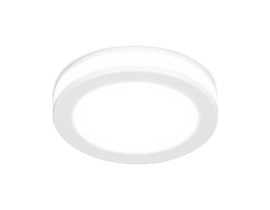 Ambrella Светодиодный встраиваемый светильник TN140 WH белый LED 4200K 7W D85*30