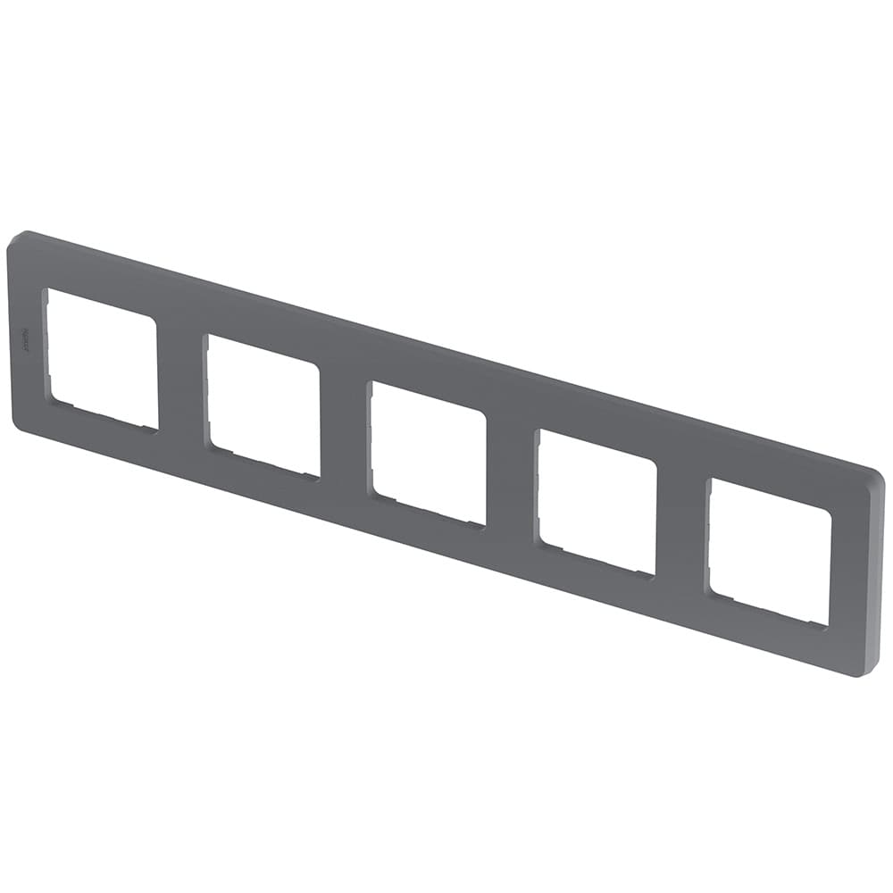 Legrand INSPIRIA Дымчатый Рамка - 5 постов 673977 — миниатюра 2