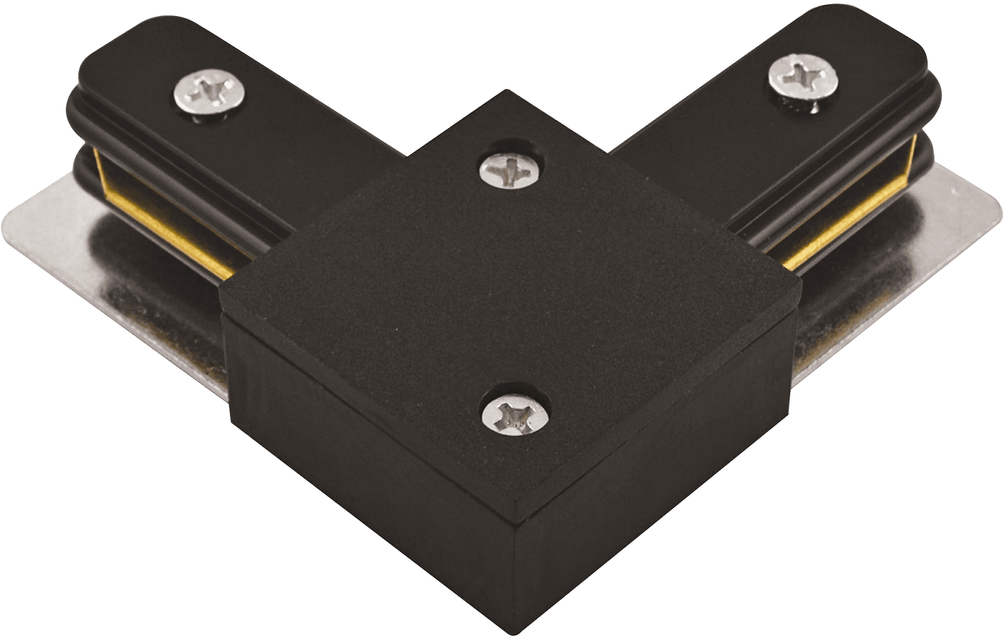 Jazzway PTR CL-BL Коннектор чёрный L-обр. .5010833