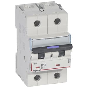 Legrand DX3 Автоматический выключатель 50кА 16А 2P B 410098 — миниатюра 2