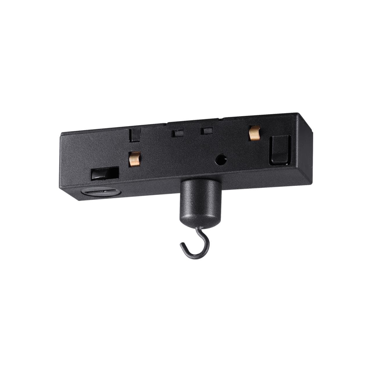 Novotech 359141 KONST NT23 000 черный Адаптер/держатель для низковольтного трека FLUM без токопровода для арт. 359137-359140 IP20 RAMO