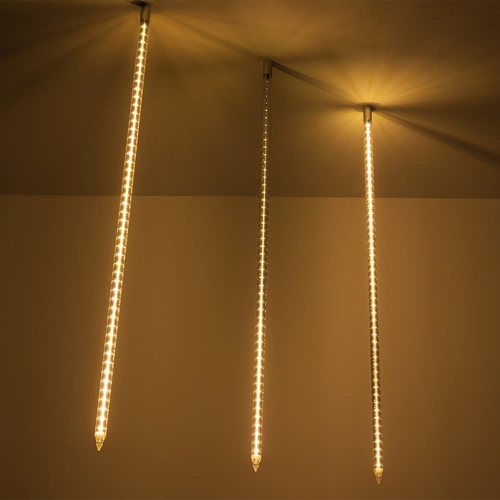 Arlight Светодиодная гирлянда ARD-ICEFALL-CLASSIC-D23-1000-CLEAR-96LED-LIVE WARM (230V, 1.5W) (Ardecoled, IP65) 026104 — миниатюра 1