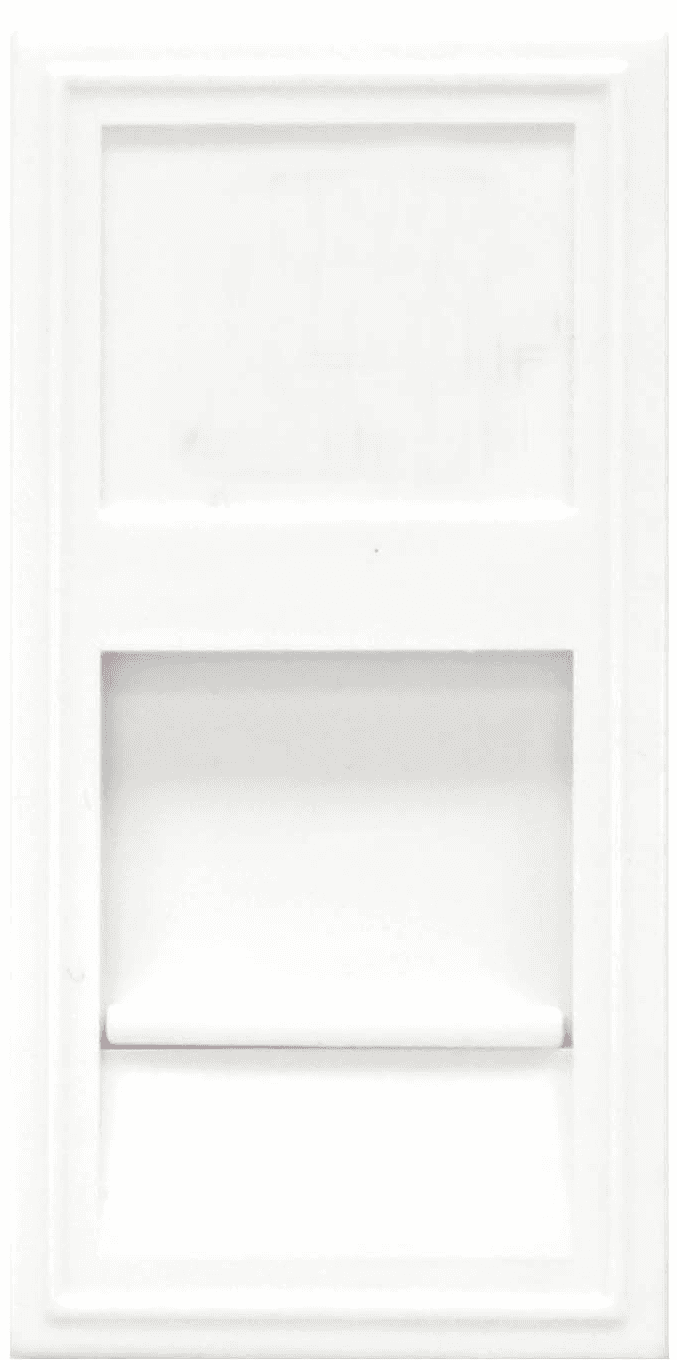 Розетка DEC RJ45 UTP кат.5e, 1мод., бел. (22.5х45мм)