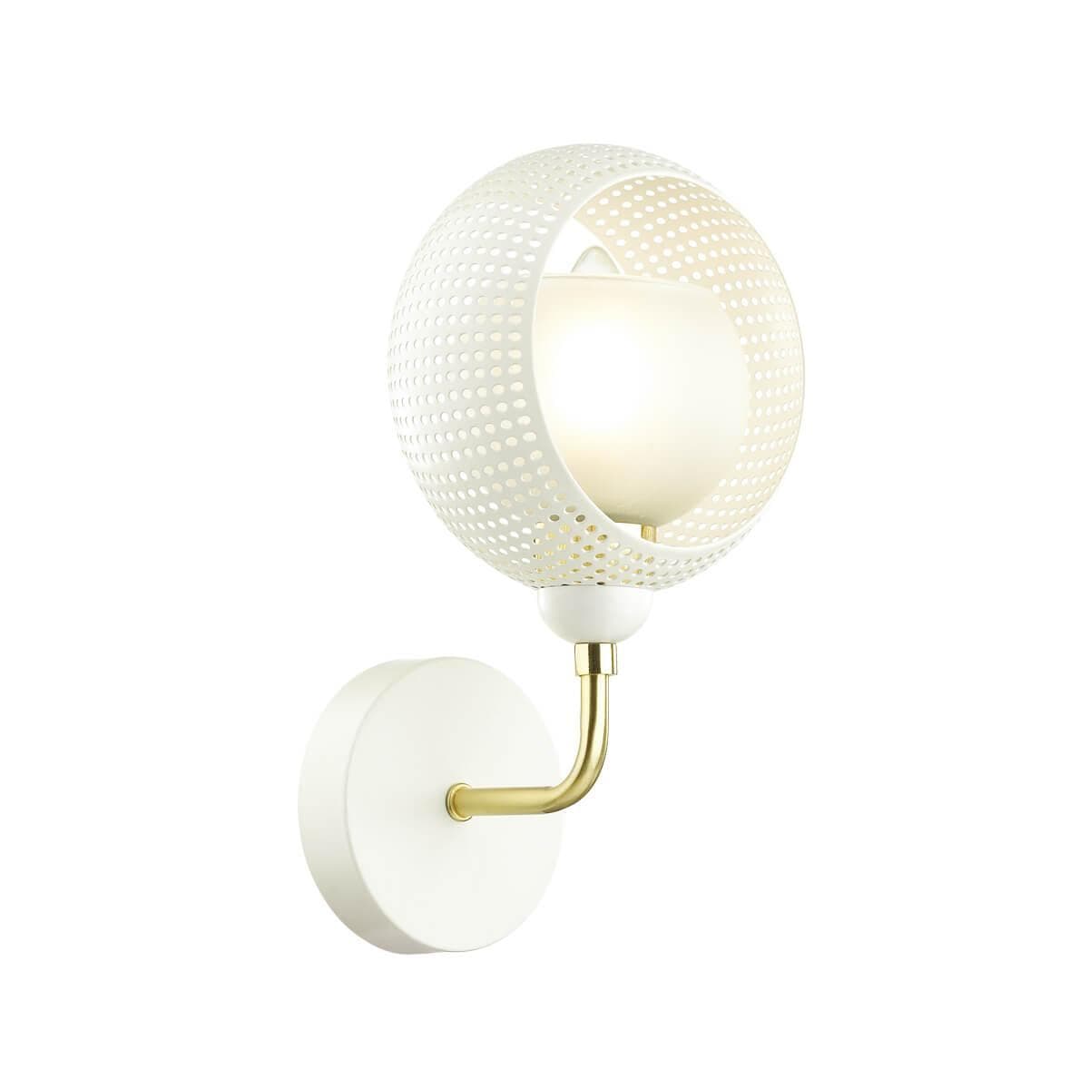 Lumion 4531/1W MODERNI LN21 141 белый, матовое золото Бра E14 40W 220V NOELLE — миниатюра 1