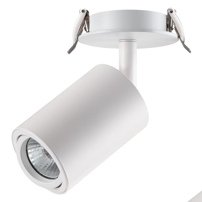 Novotech 370398 NT18 192 белый Встраиваемый светильник IP20 GU10 50W 220V PIPE