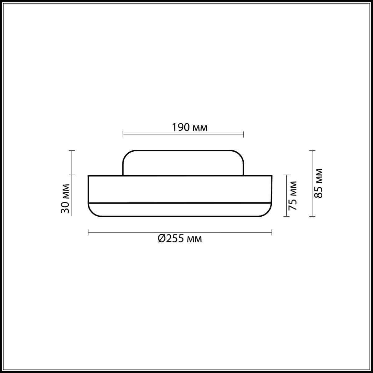 Odeon Light Светильник потолочный IP44 E27 60W Yun 2177/1C ODL11 424 хром — миниатюра 3