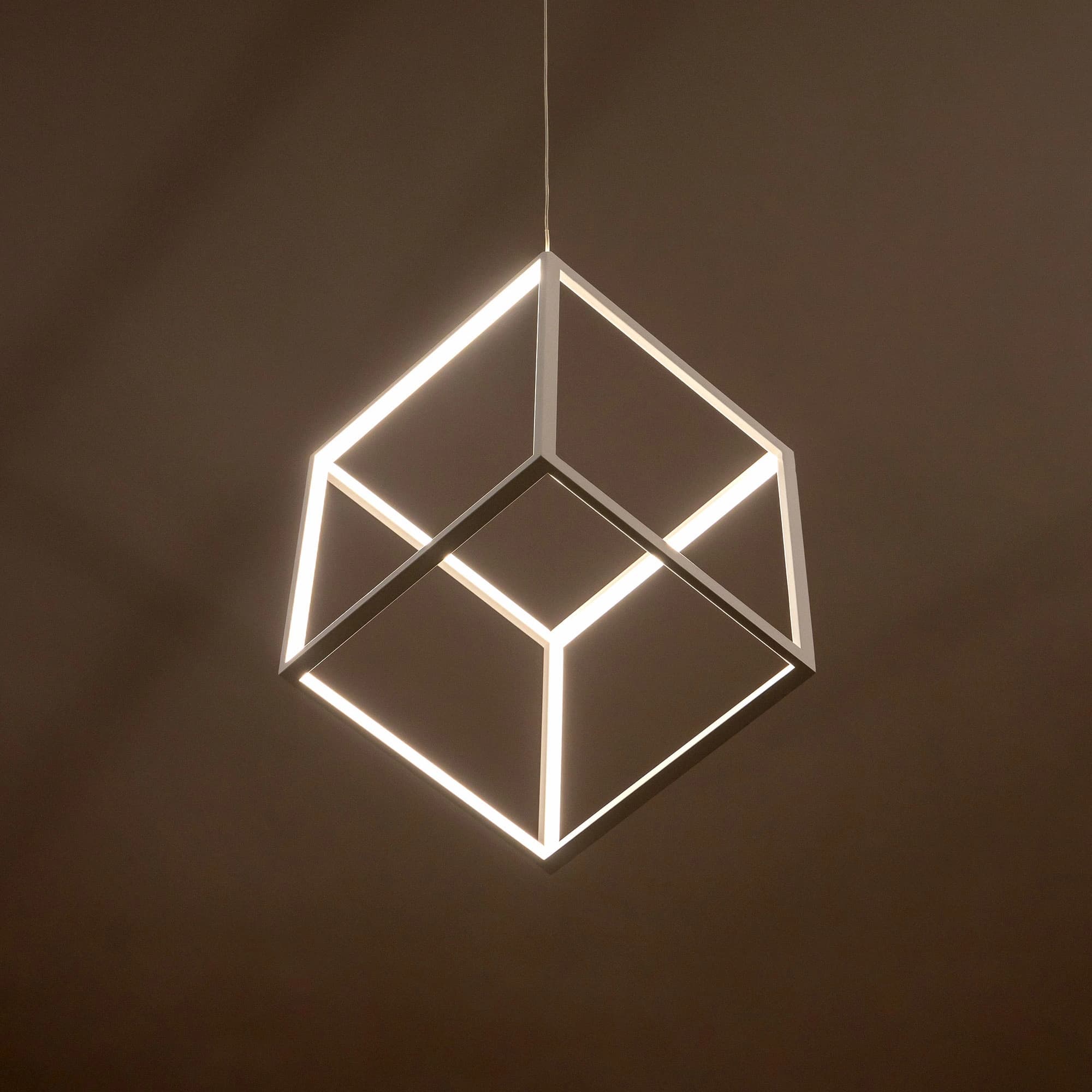 Citilux CL719300 Куб Белый Светильник Подвес, LED 40W*4000K — миниатюра 5