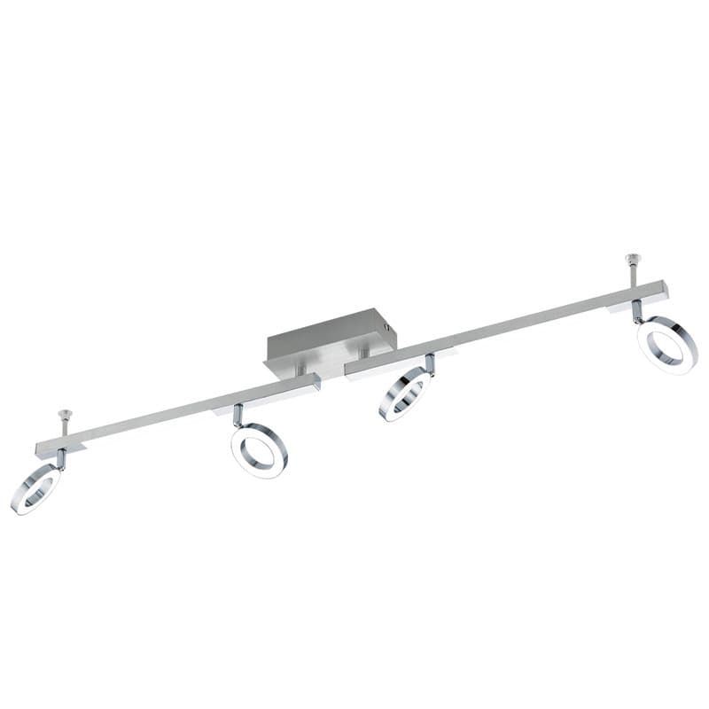 Eglo Спот LED c доп. подстветкой CARDILLIO 1, 4х3,2W(LED), 2х3,3W(LED), L985, алюм., сталь, хром/пластик, матовый 96182