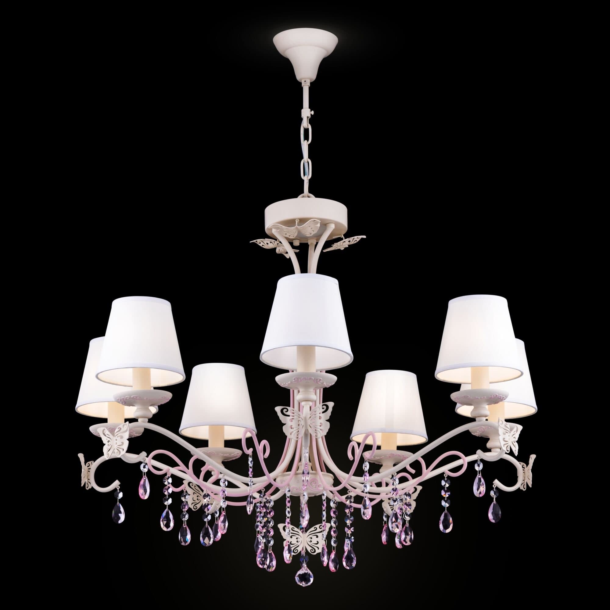 Maytoni Elegant Fiona Белый Люстра 7xE14 40W ARM032-07-PK — миниатюра 4