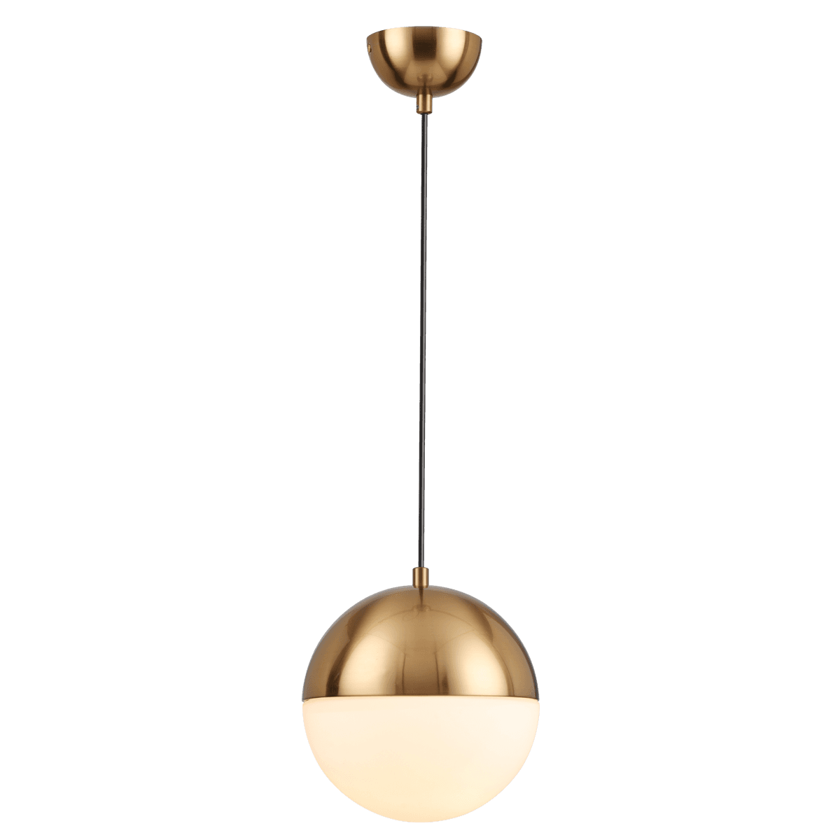 Odeon Light 4960/1A PENDANT ODL22 243 античн.бронза/металл/белый/стекло Подвес E27 1*40W PINGA — миниатюра 2