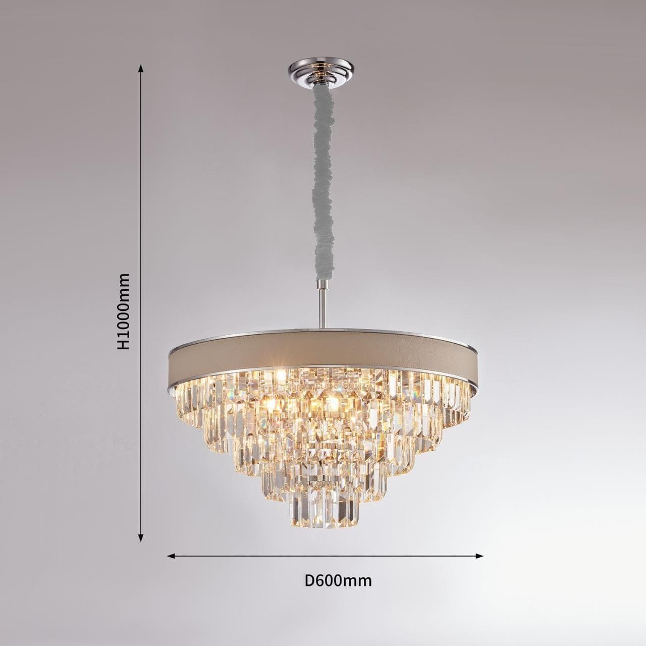 Favourite Светильник подвесной D600*H330/945/ 8*E14*40W, excluded 2902-8P — миниатюра 2