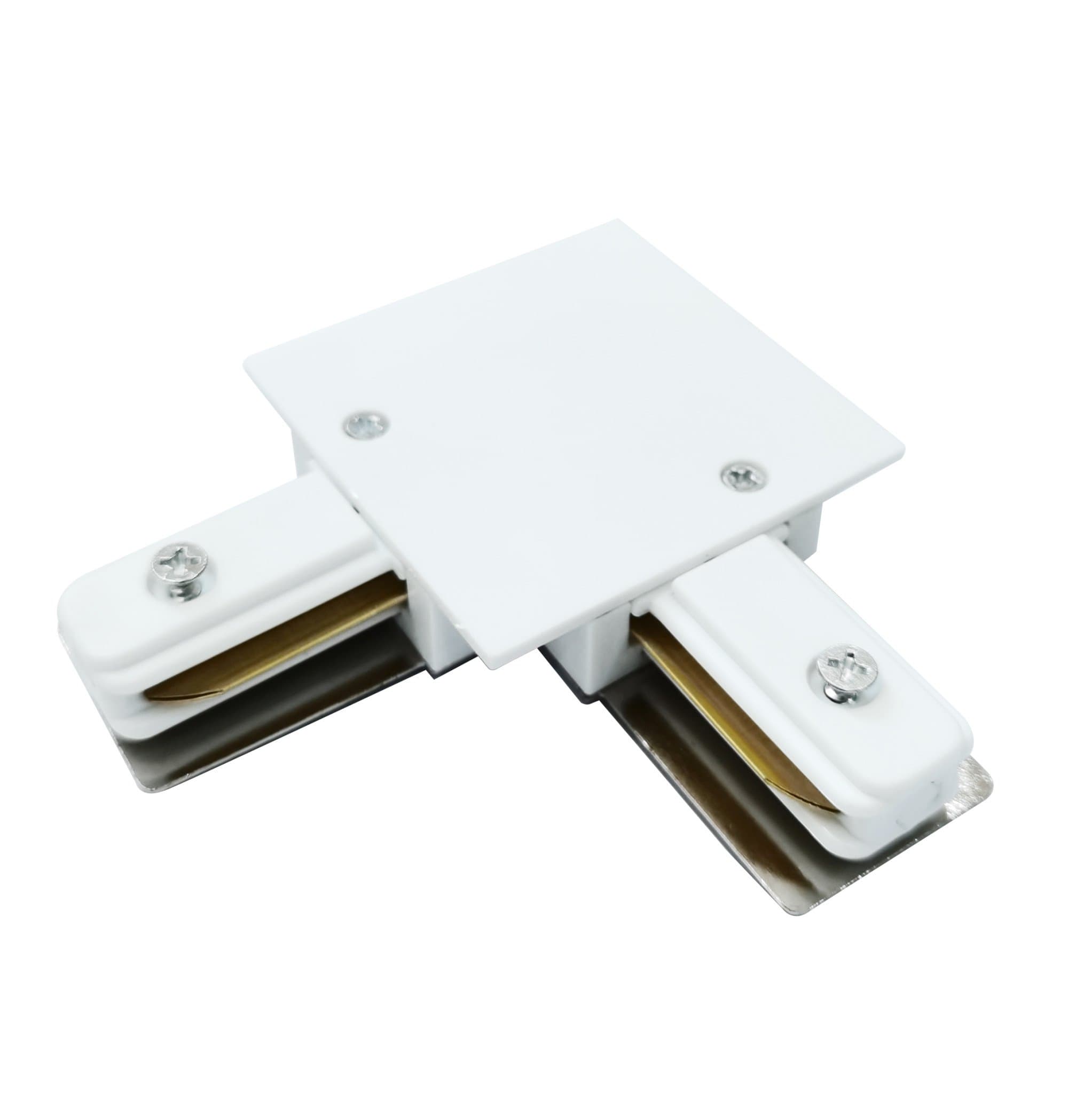 Elektrostandard TRCM-1-1-L-WH / Коннектор угловой для однофазного встраиваемого шинопровода (белый) a049559