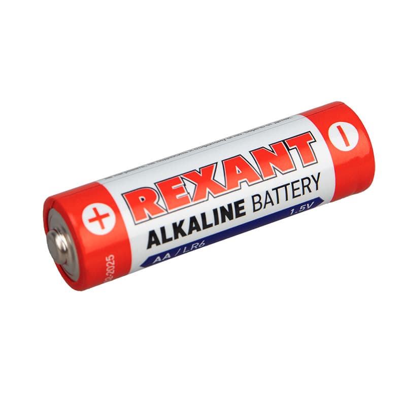 Алкалиновая батарейка AA/LR6 1,5 V 2700 mAh 2 шт блистер Rexant 30-1050