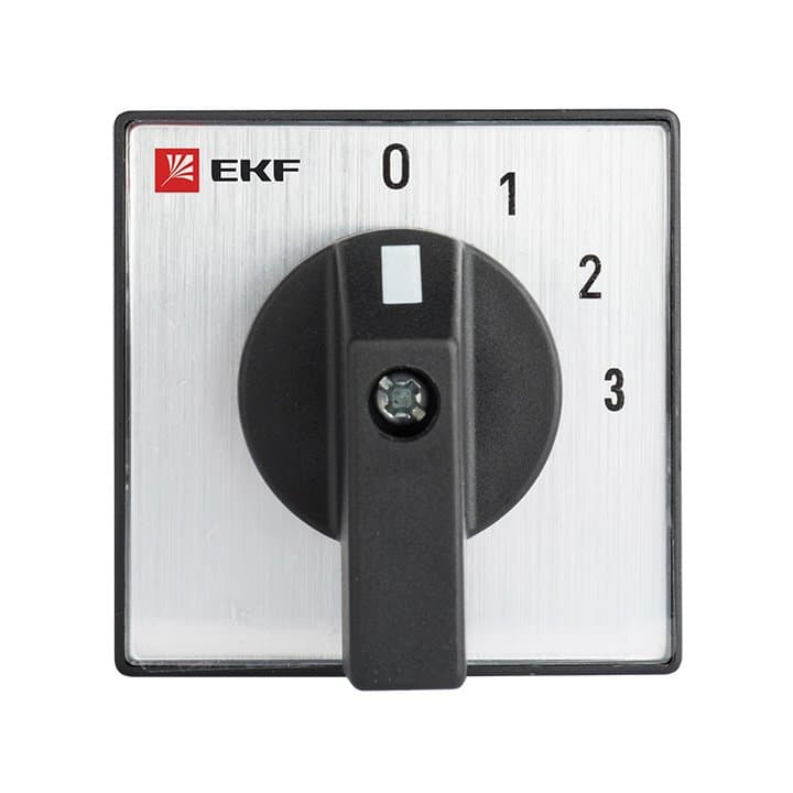 EKF PROxima Переключатель кулачковый ПК-1-121 10А 1P «0-1-2-3» — миниатюра 2