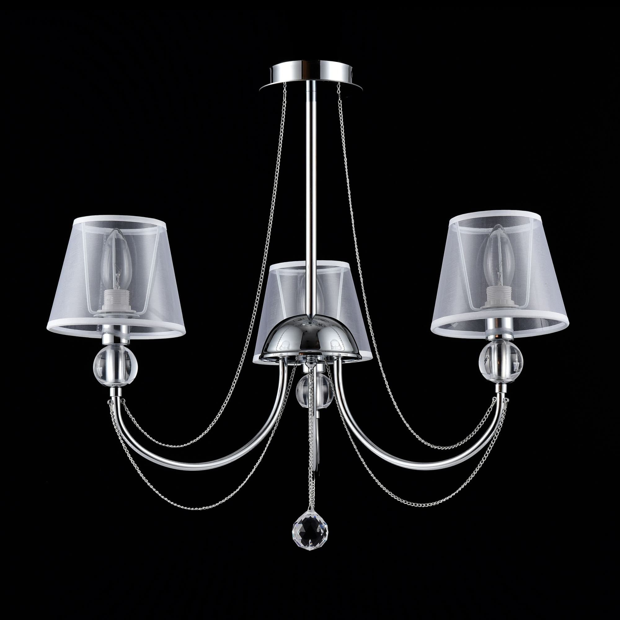 Freya Modern Beverly Хром Люстра E14 40W FR5661-PL-03-CH — миниатюра 4