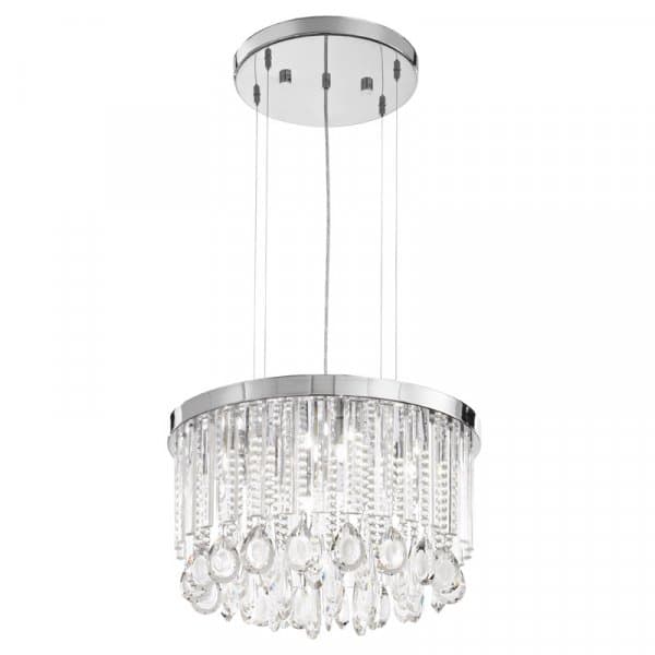 Eglo Люстра CALAONDA, 7х33W(G9), ?500, H1100, хром/хрусталь 93425