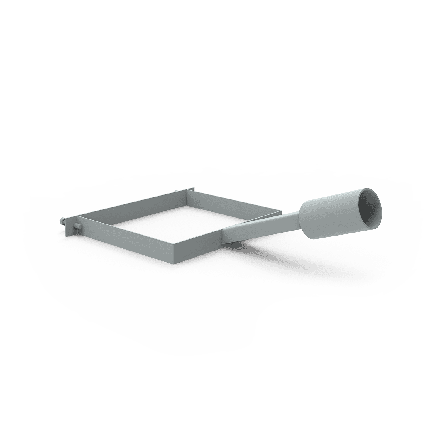 Gauss Кронштейн для уличных светильников на столб 430х260х130 D60мм 903265403 — миниатюра 3