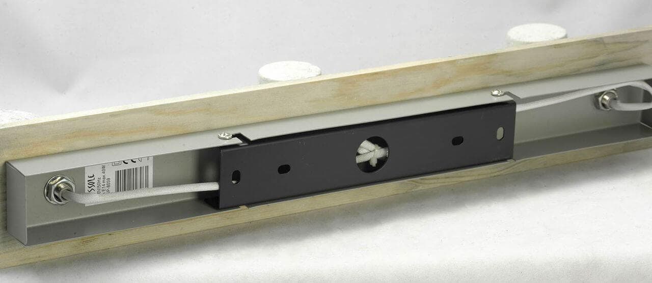 Lussole LGO Дерево Коричневый /  Металл Светильник настенный E14 40W LSP-8059 — миниатюра 3