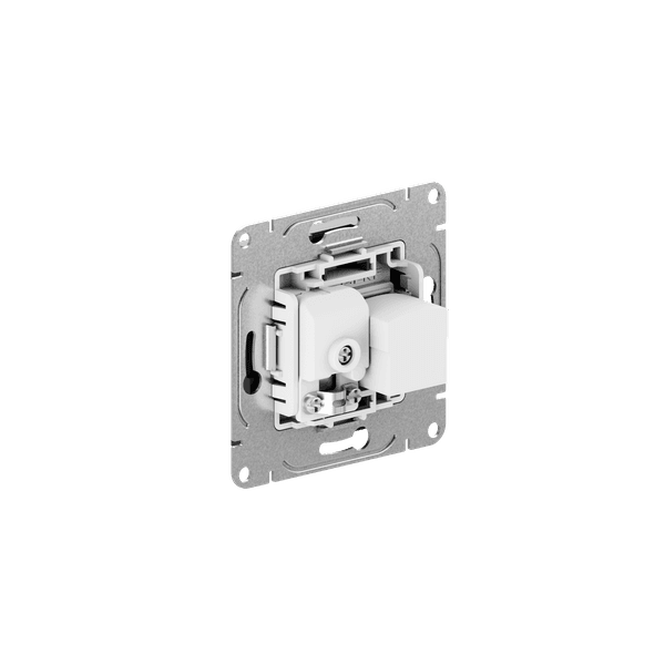 EKF Механизм розетки TV+RJ45 (cat5), чёрный Эпика — миниатюра 3