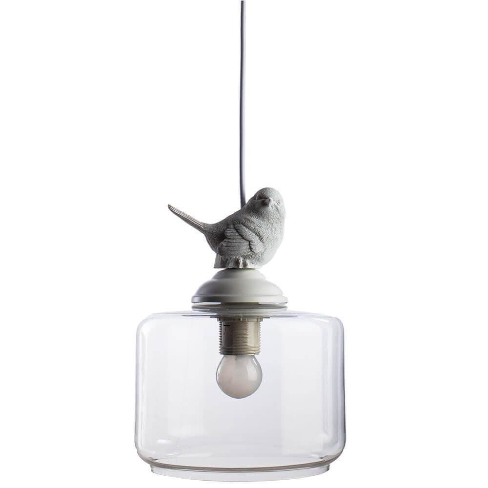 Arte Lamp Frescura Белый/Прозрачный Светильник подвесной 1x40W 1xE27 A8029SP-1WH — миниатюра 1